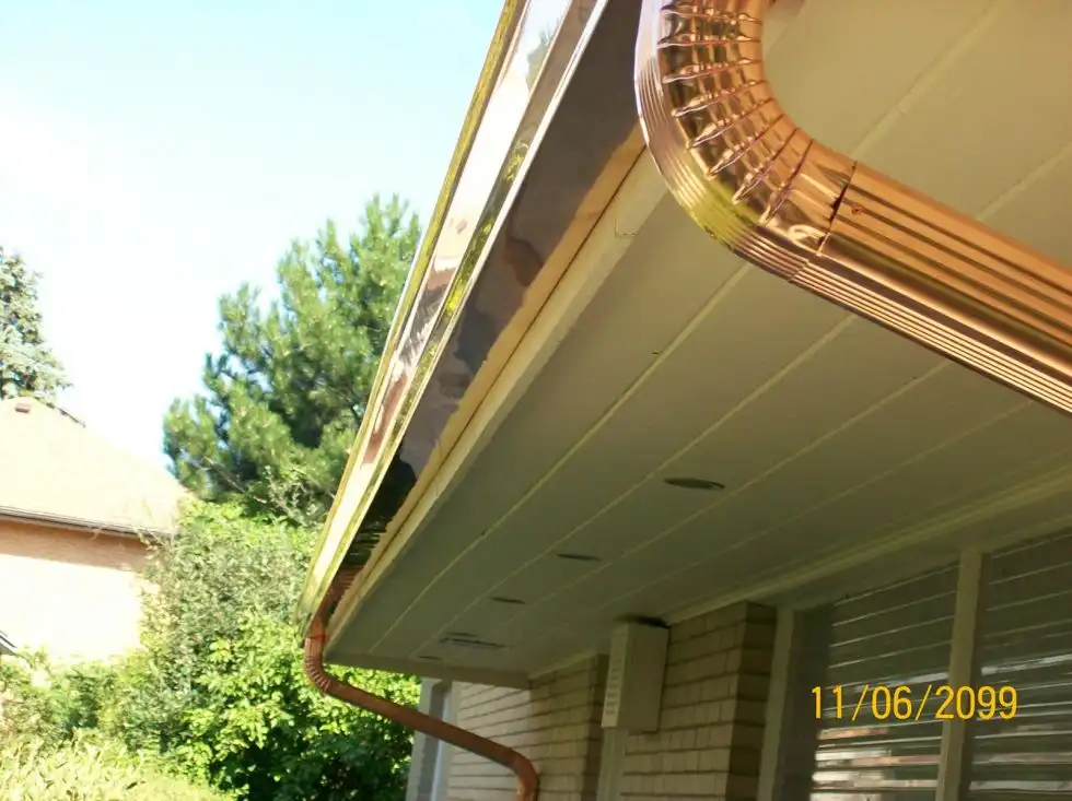 gutters installation done by our company